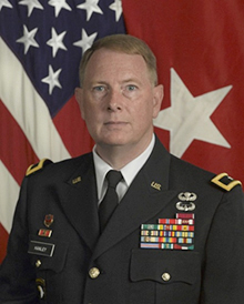 Brig. Gen. John Hanley '79 military photo